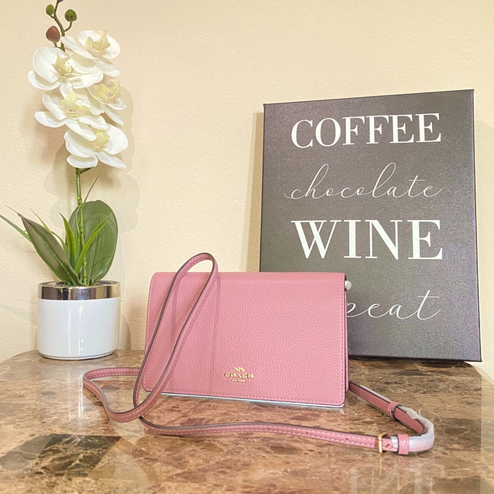 Anna Foldover Crossbody Clutch